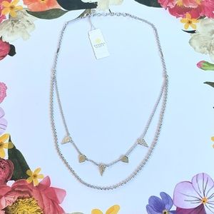 Kendra Scott Demi Multi Strand Necklace in Silver